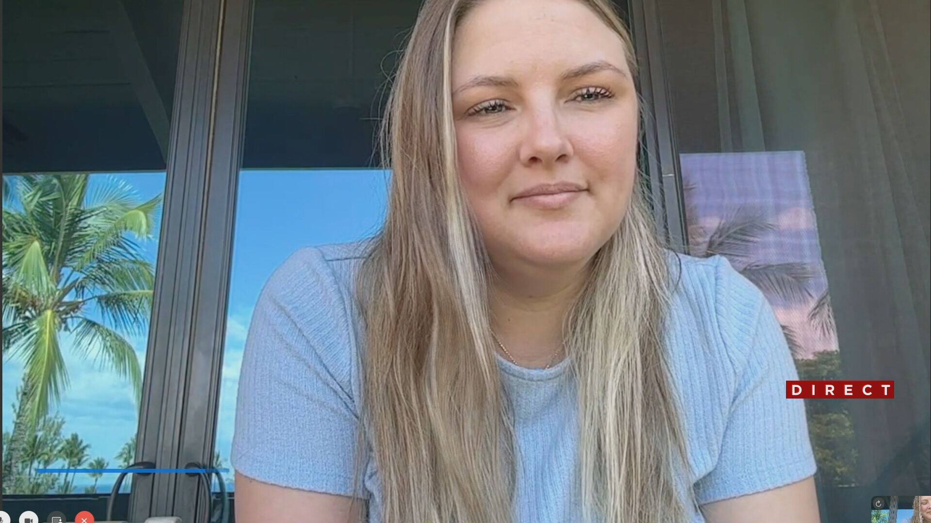 Une famille qu&eacute;b&eacute;coise sur l'&icirc;le de Maui rong&eacute;e par l'inqui&eacute;tude