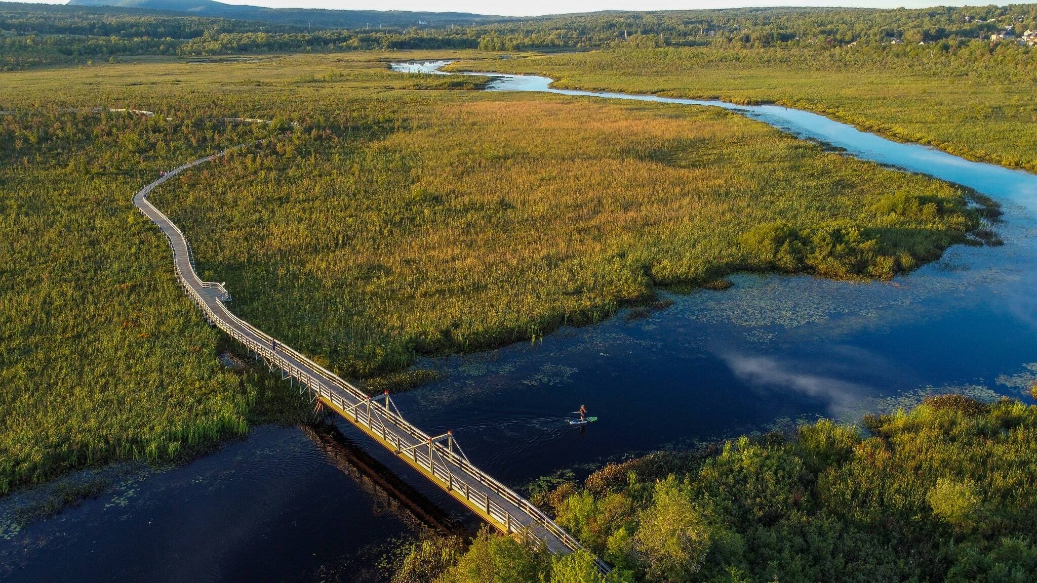 Bicicleta, senderismo y pesca: aquí están los placeres poco conocidos de la madera belle-rivière