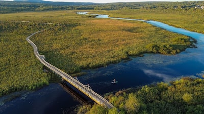 Bicicleta, senderismo y pesca: aquí están los placeres poco conocidos de la madera belle-rivière
