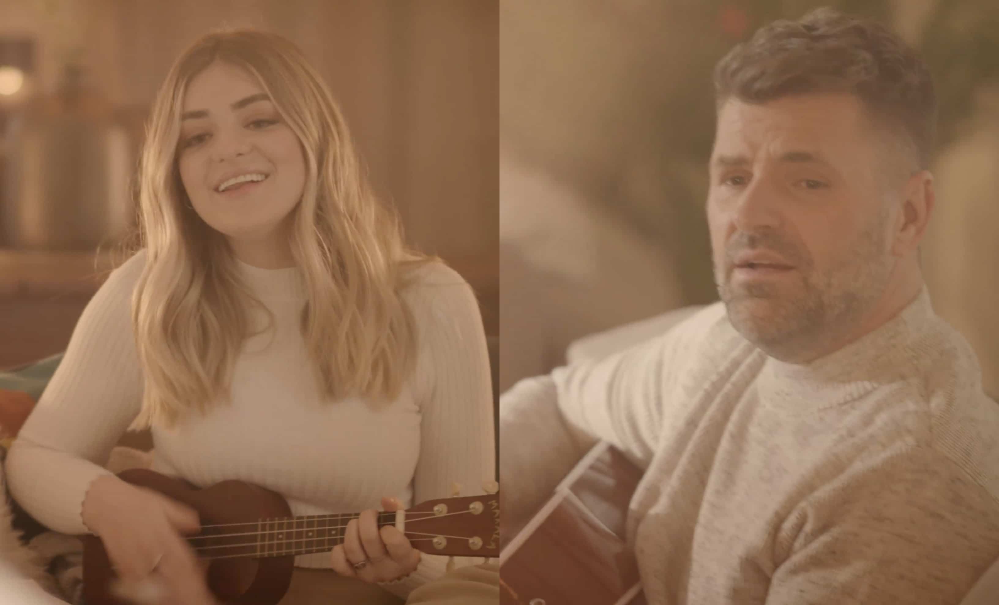 Le vidéoclip chaleureux pour leur chanson de Noël