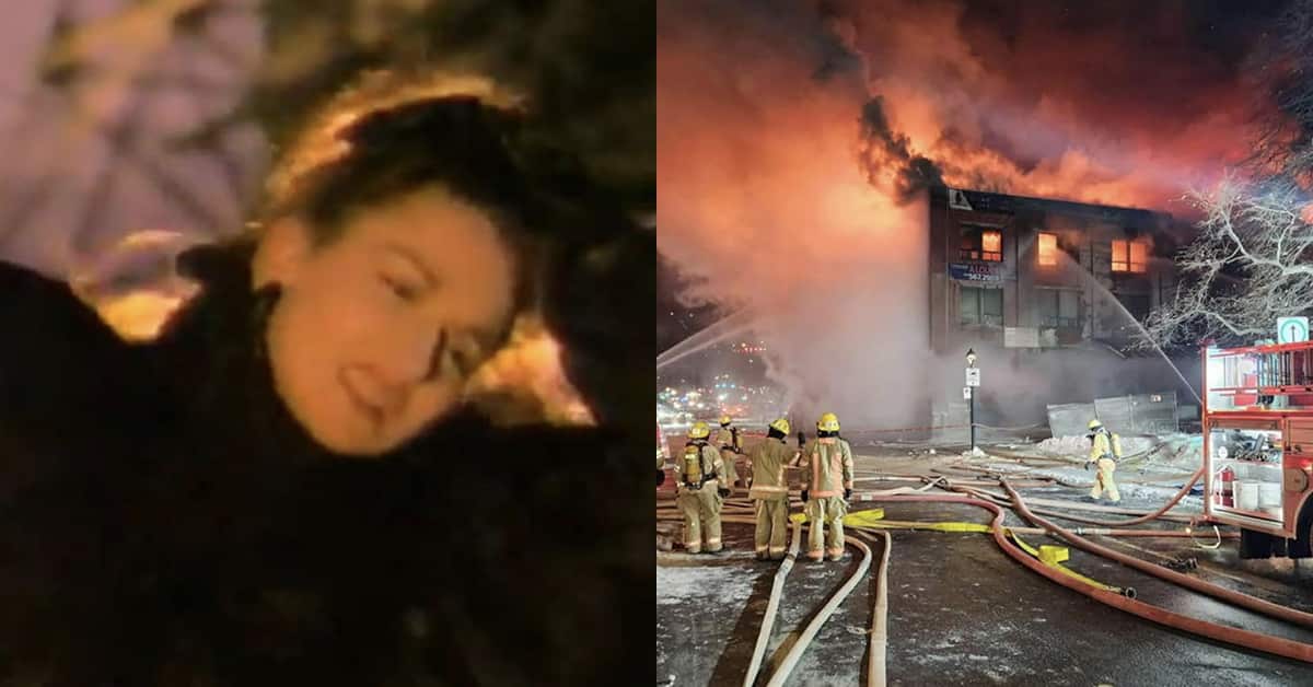 Marie Carmen a tourné un clip majeur sur le toit de l’édifice qui a brûlé et bloqué le pont Jacques-Cartier