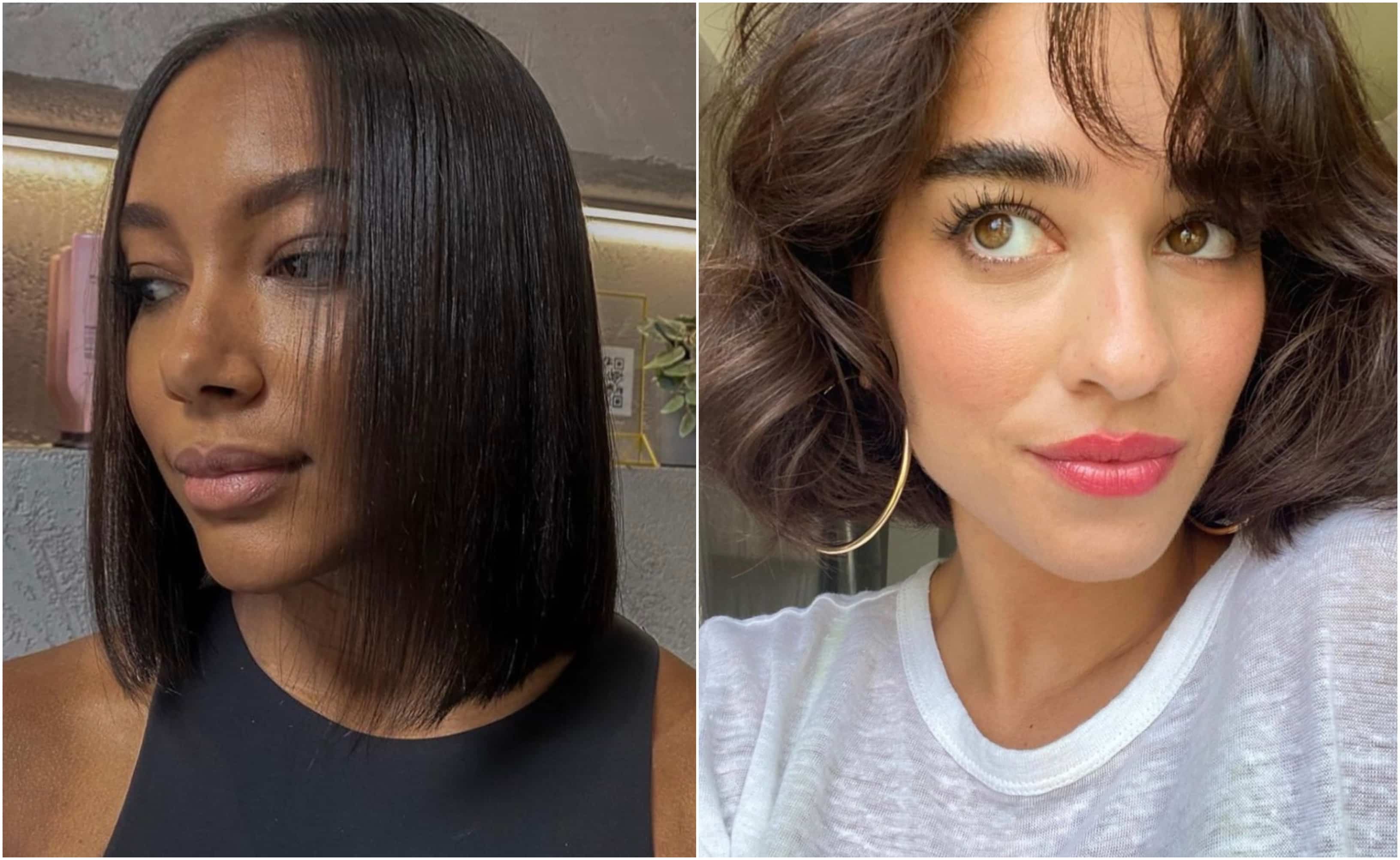 coupes de cheveux moyennes 2023 pour visages ovales