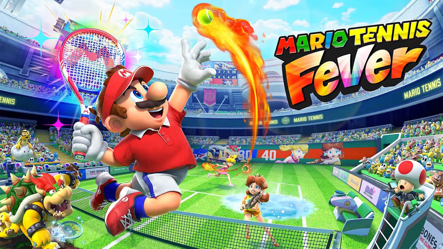 Mario Tennis Fever mise sur le chaos [critique]