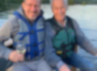 Martin Laroche est en deuil de son père