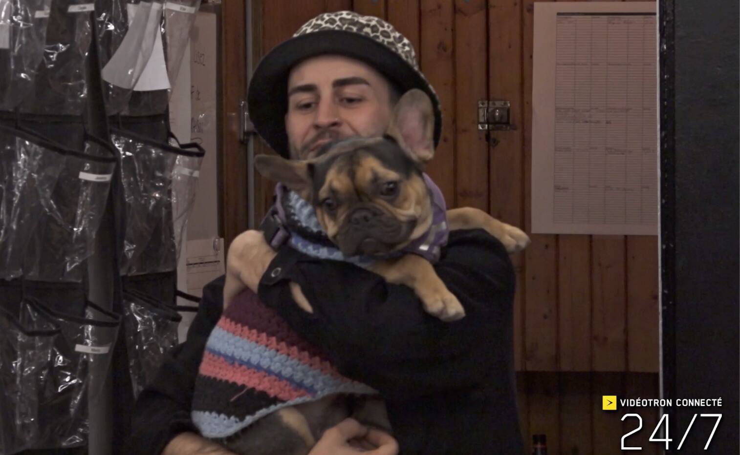 Mathieu reçoit de la visite inattendue