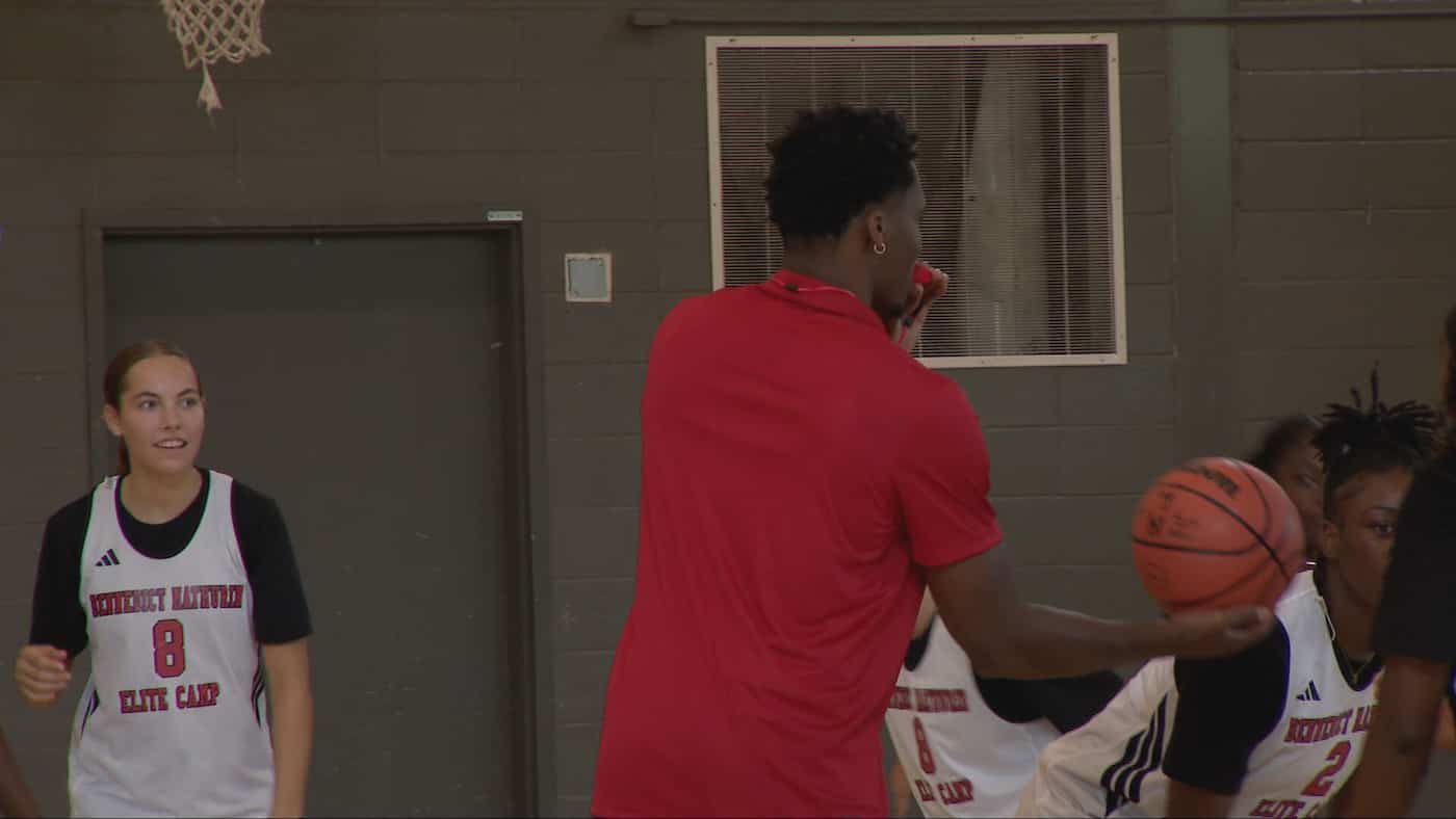 Bennedict mathurin in action for the Indiana Pacers