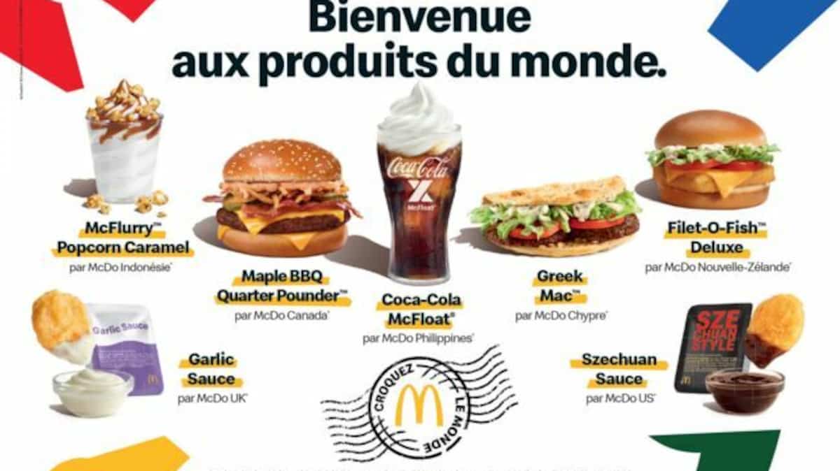 McDonald’s propose un burger au sirop d’érable pour les JO en France