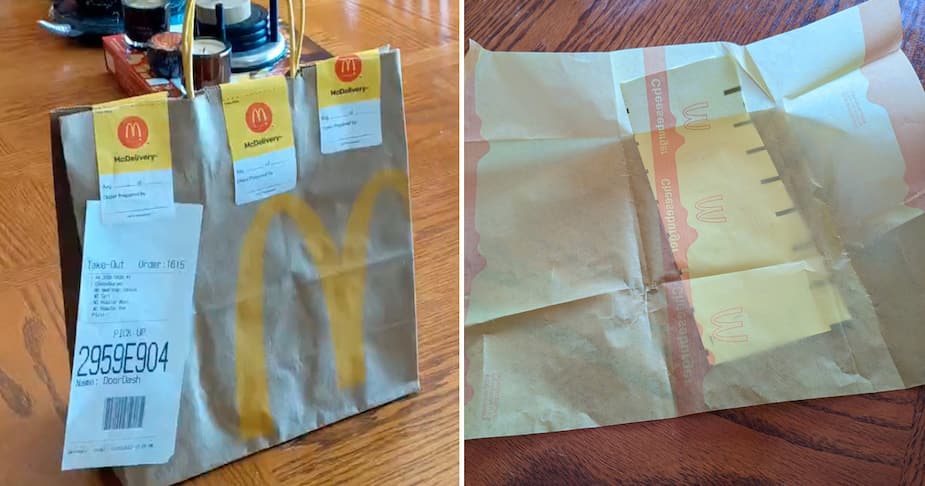 Image principale de l'article Un gars commande «rien» au McDo et reçoit «rien»