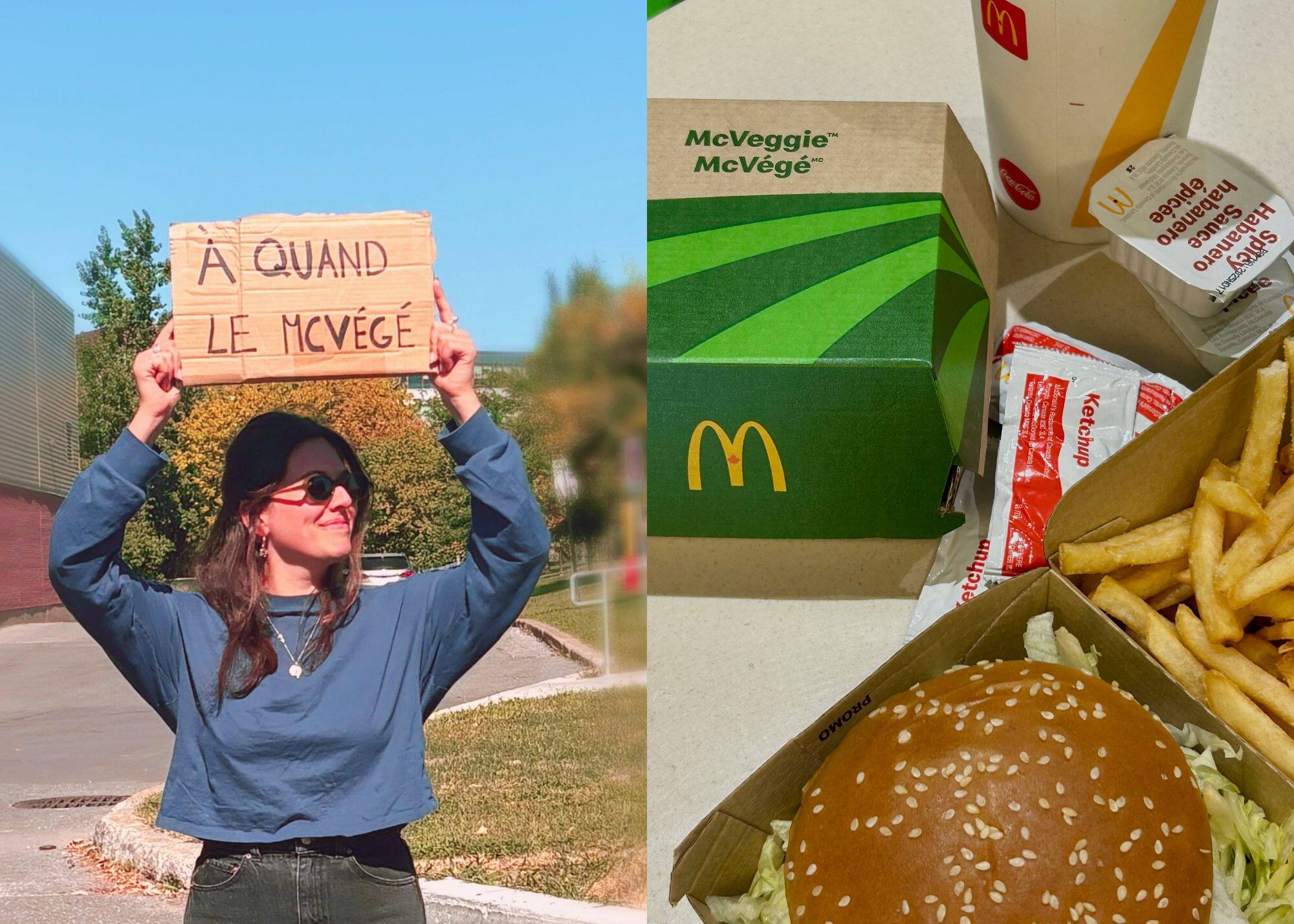 On a testé le nouveau sandwich McVégé