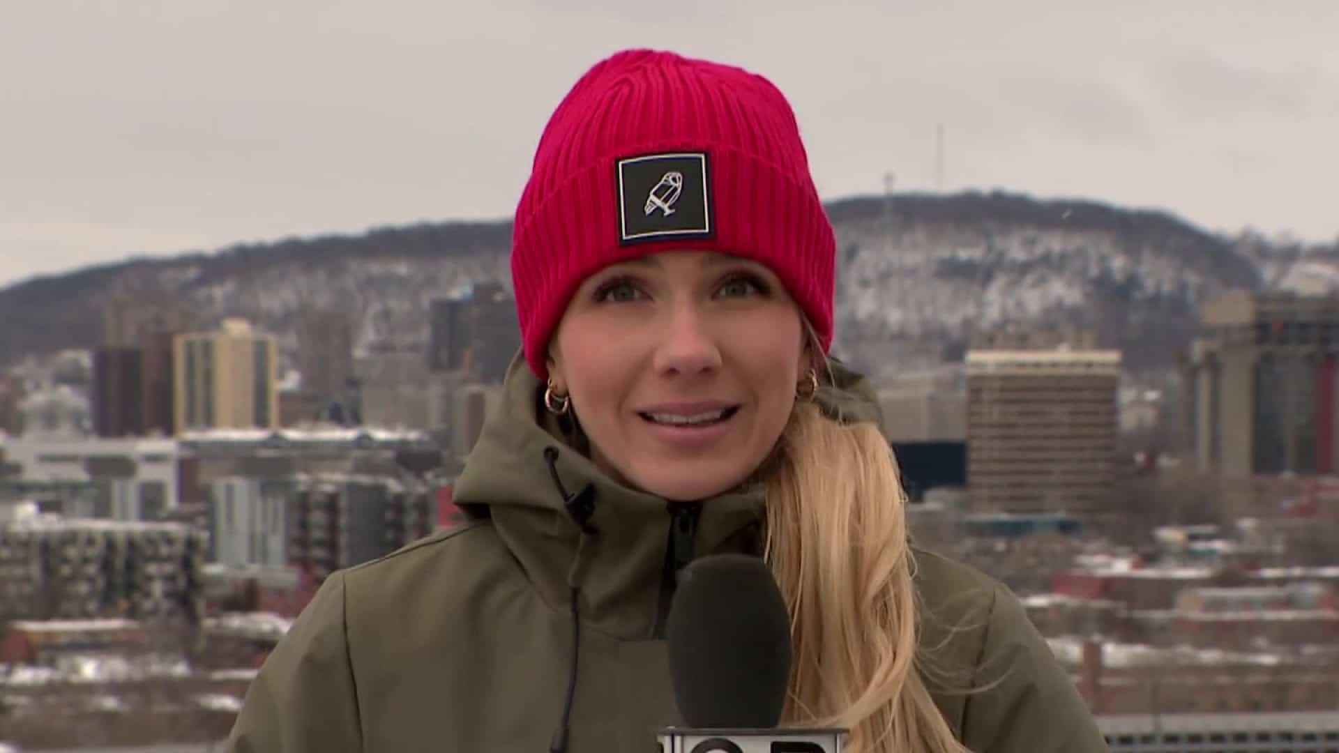 Des rafales de neige et de vents violents arrivent