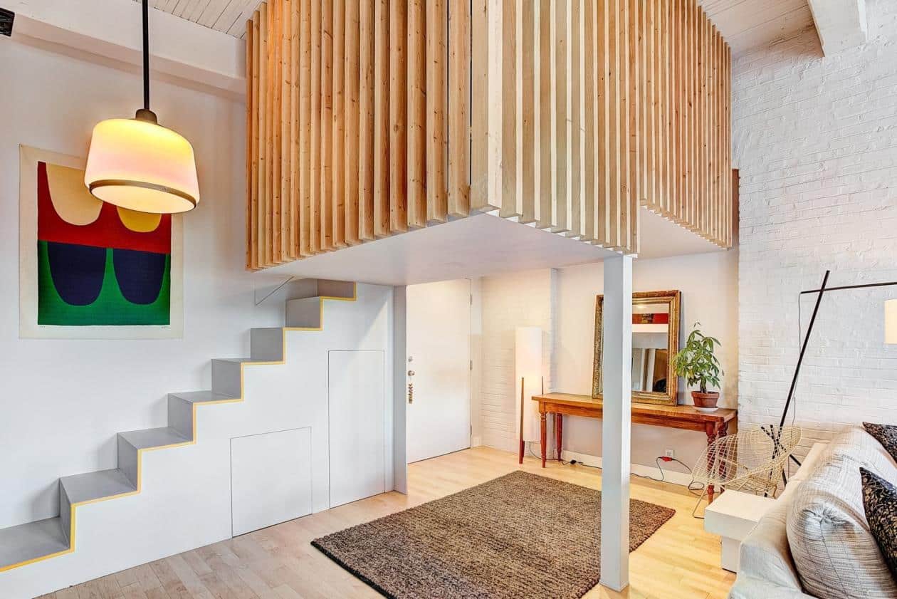 Un loft de 1910 rénové et coloré à 697 000$ 