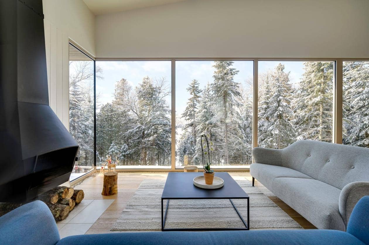 Une maison d’architecte près d’un lac à 1,3M$