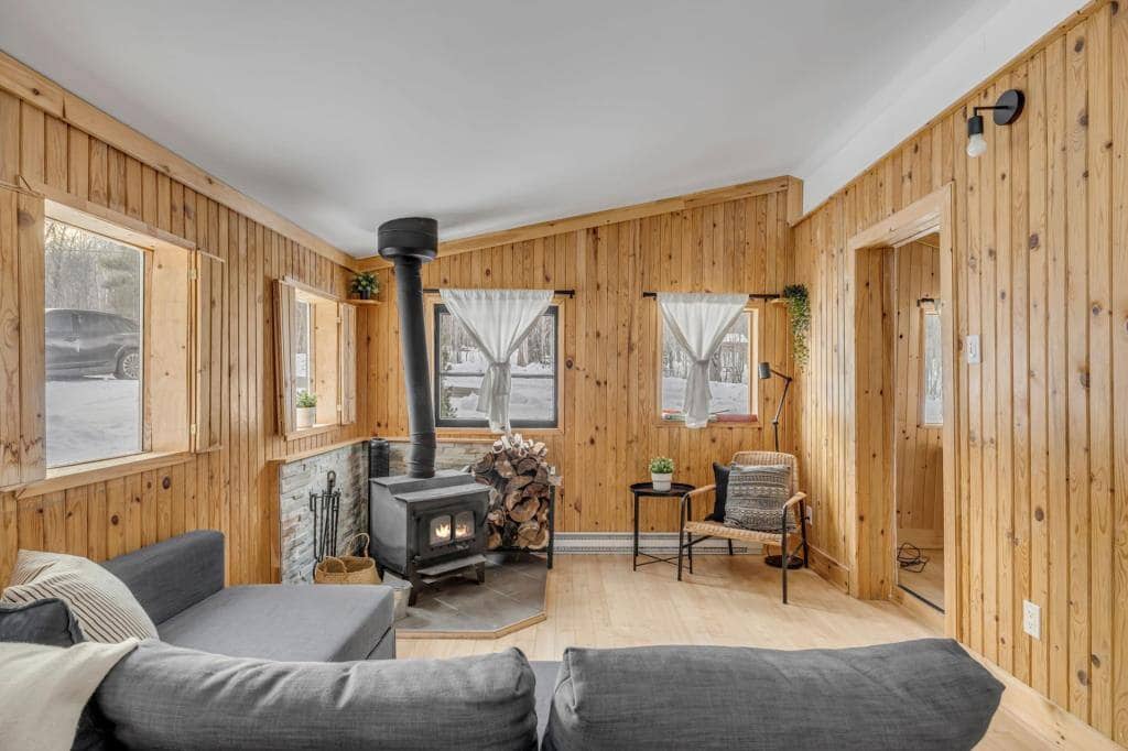 Un mini chalet au pied du Massif de Charlevoix