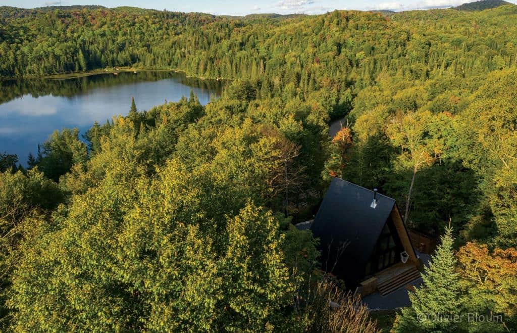 SaintAdolphed’Howard chalet au design unique de type AFrame JDQ