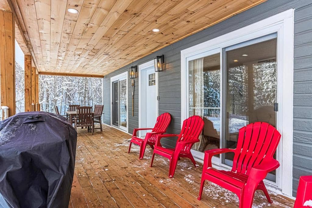 Un adorable chalet en pleine nature de SaintAdolphed'Howard pour des