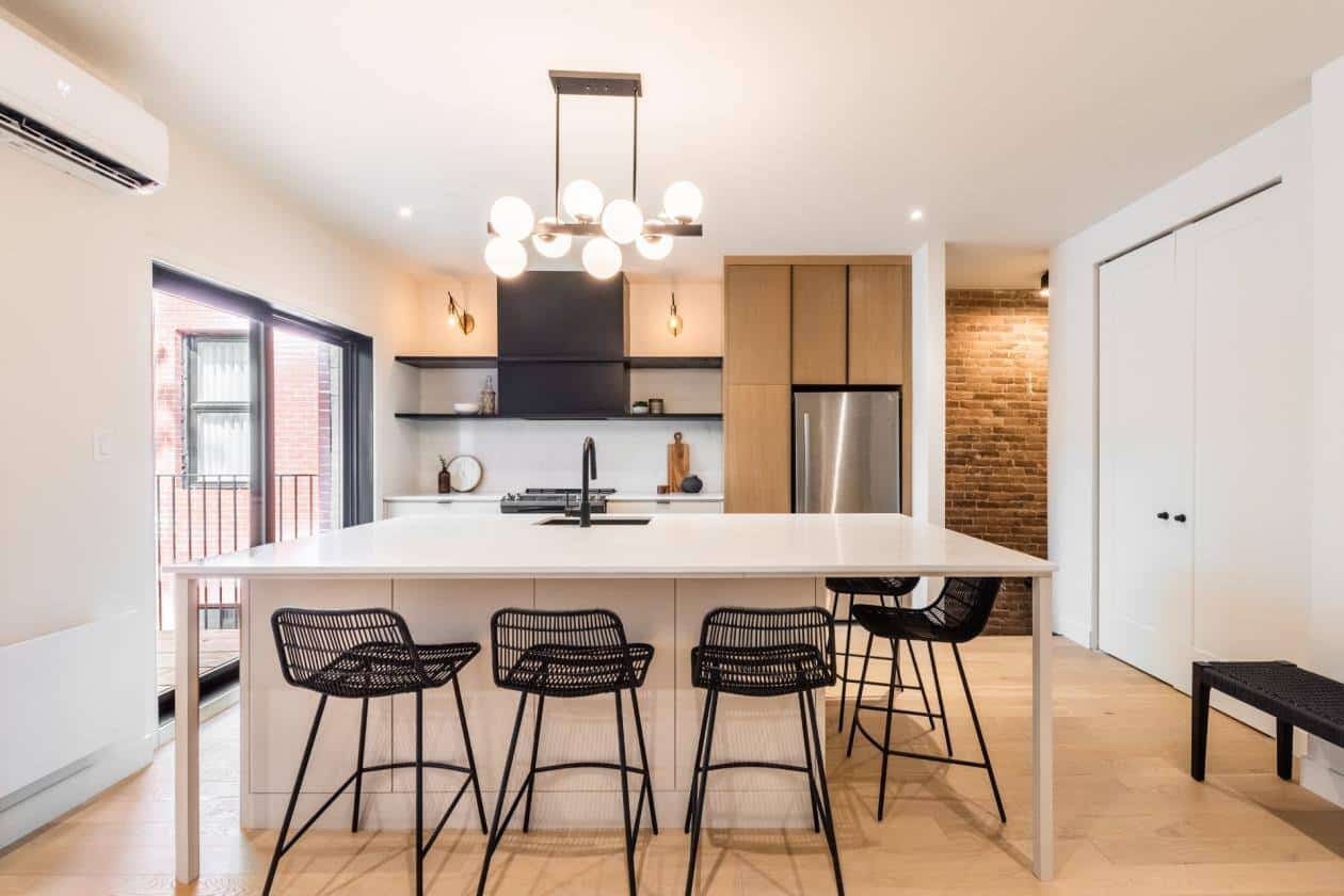 Un condo du Plateau avec une jolie terrasse privée