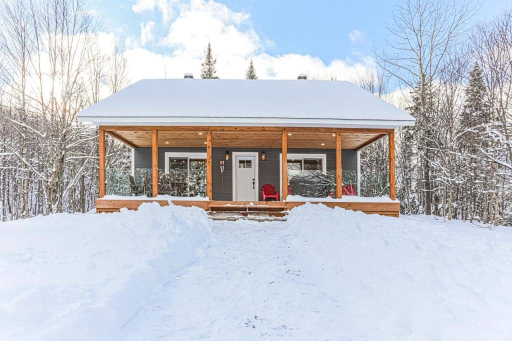 Un adorable chalet en pleine nature de SaintAdolphed'Howard pour des