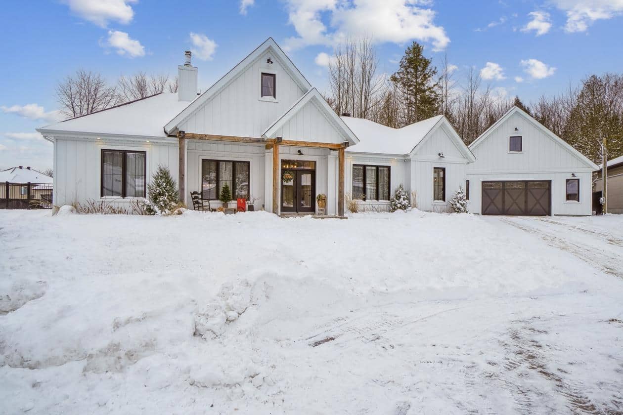 Un cottage de style «farmhouse» à Mascouche