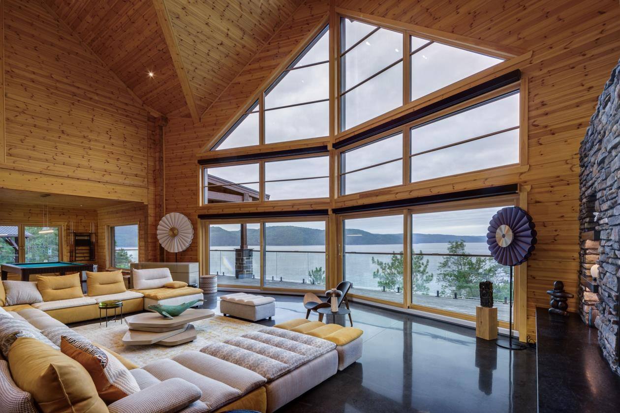 Un chalet avec vue sur le Fjord-du-Saguenay à 8M$