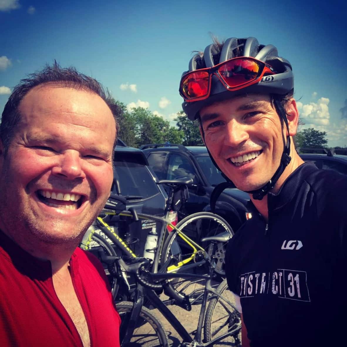 Michel Charette taquine Sébastien Delorme