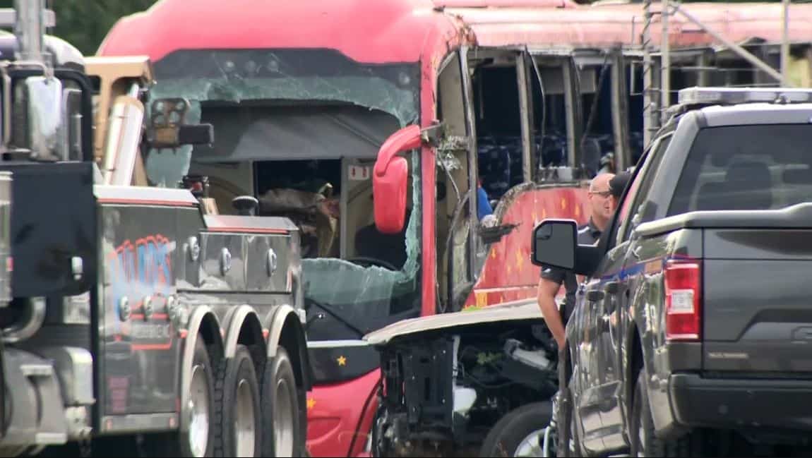 Trag&eacute;die routi&egrave;re: un accident d&rsquo;autobus fait 7 morts et de nombreux bless&eacute;s au Mississippi