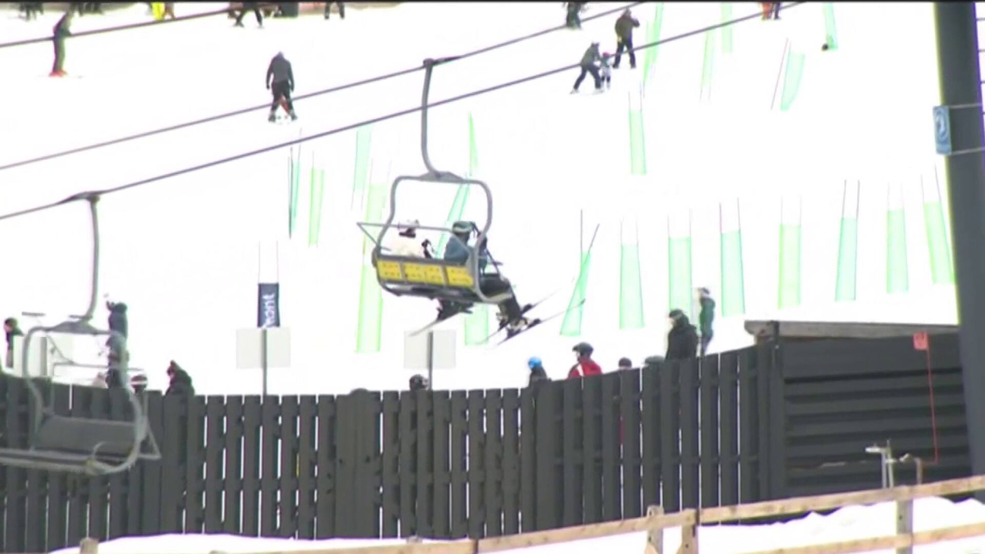 Prudence sur les pentes de ski  