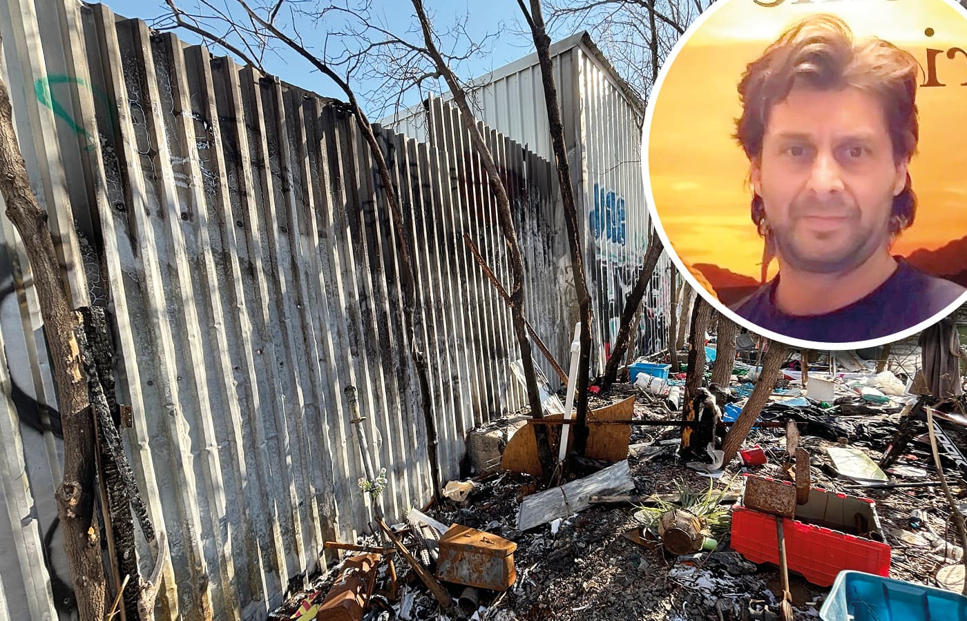 La descente aux enfers d’Éric, un itinérant mort brûlé dans son campement