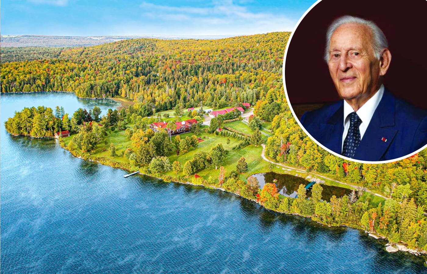 [PHOTOS] Un riche banquier marocain vend son domaine du Québec pour 14 ...