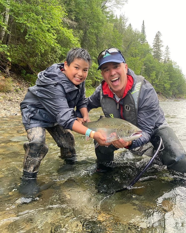 Gino Chouinard s'éclate en Gaspésie