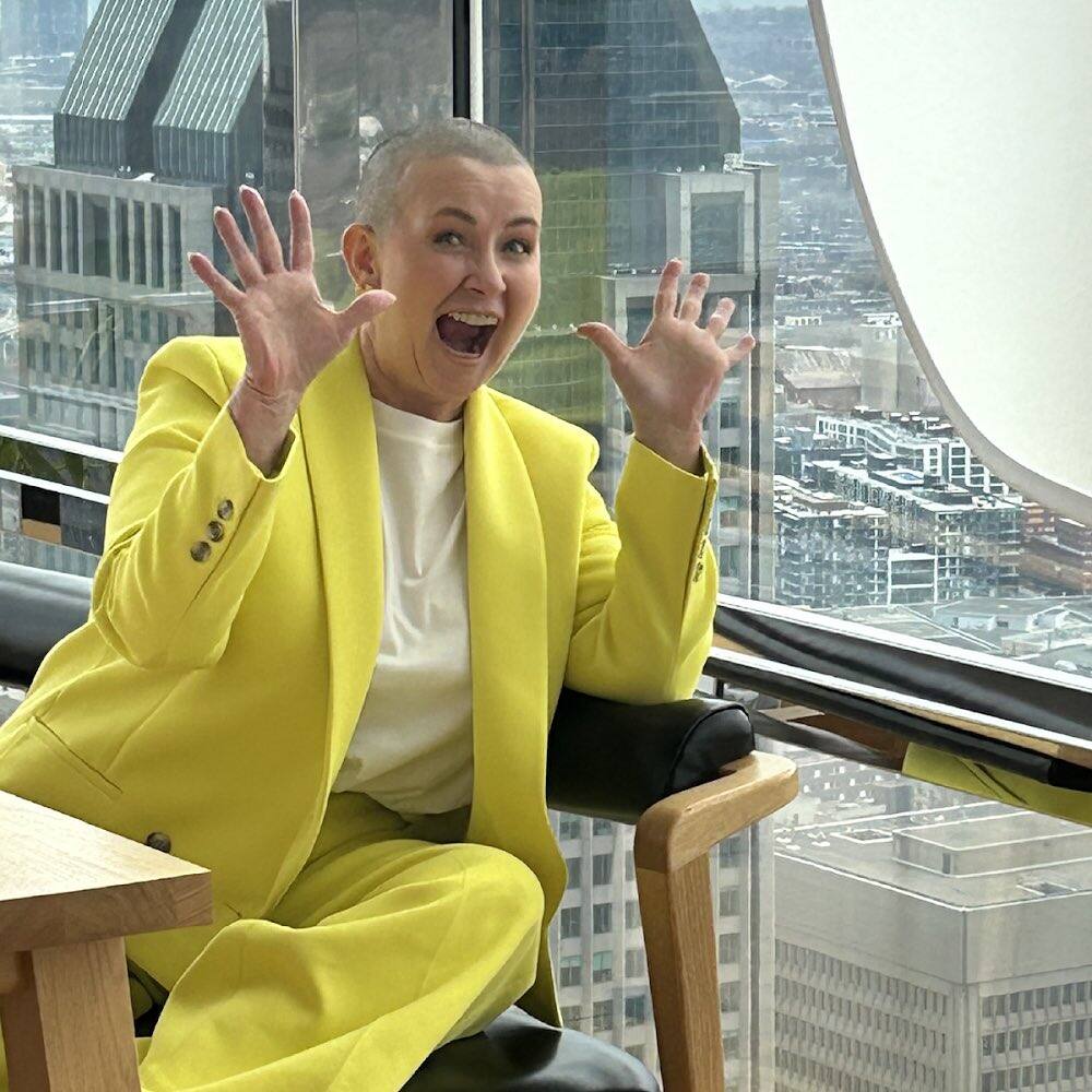 Nathalie Simard tombe nez à nez avec un ours