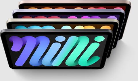 L'iPad mini 6e génération à gauche, l'iPad 9e génération à droite