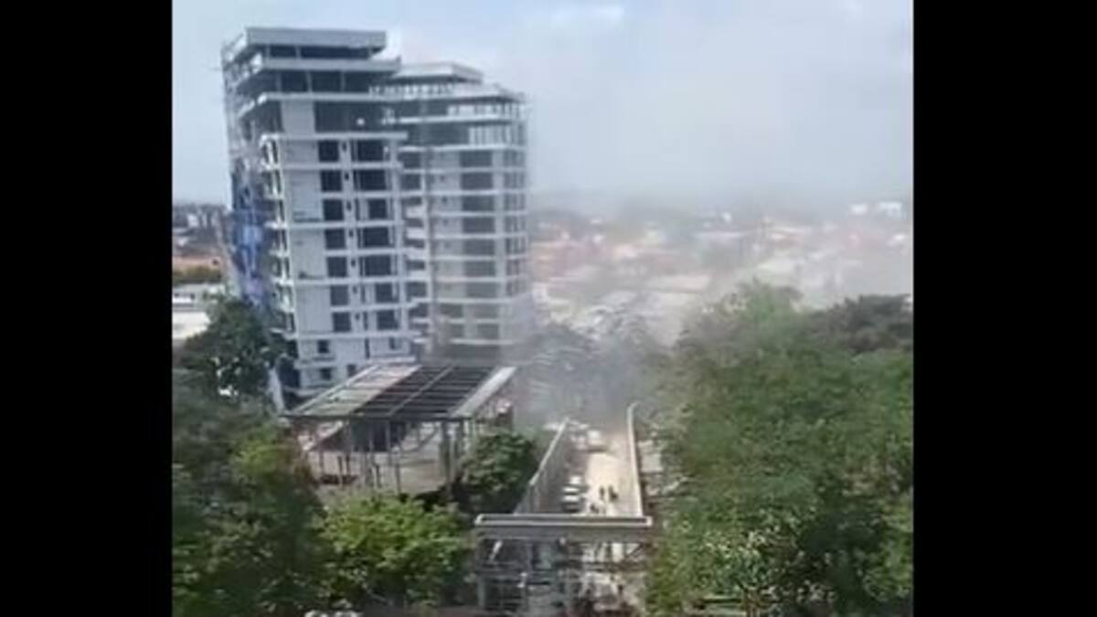 Plusieurs personnes prises au piège dans l'effondrement d'un immeuble au Nigeria