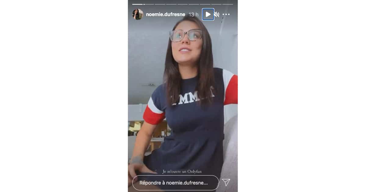 L’influenceuse Noémie Dufresne s’ouvre un OnlyFans 24 heures