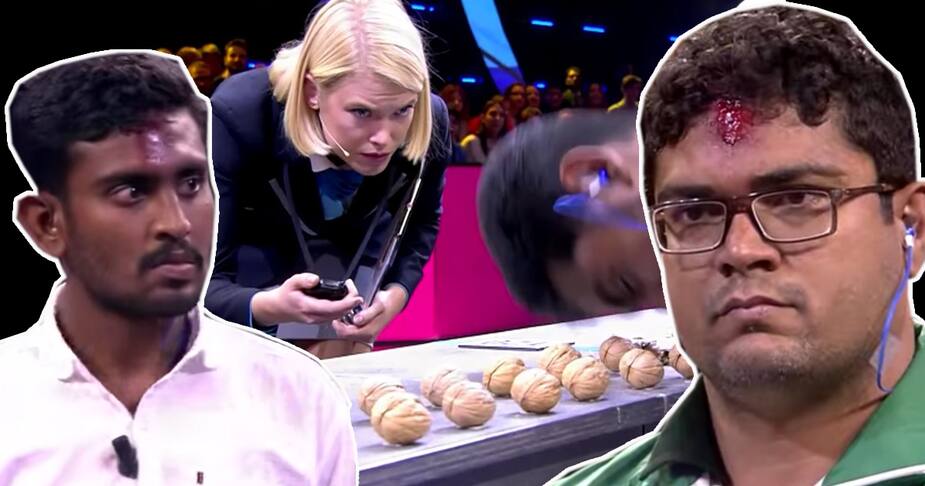 Image principale de l'article Palpitant duel de brisage de noix avec la tête
