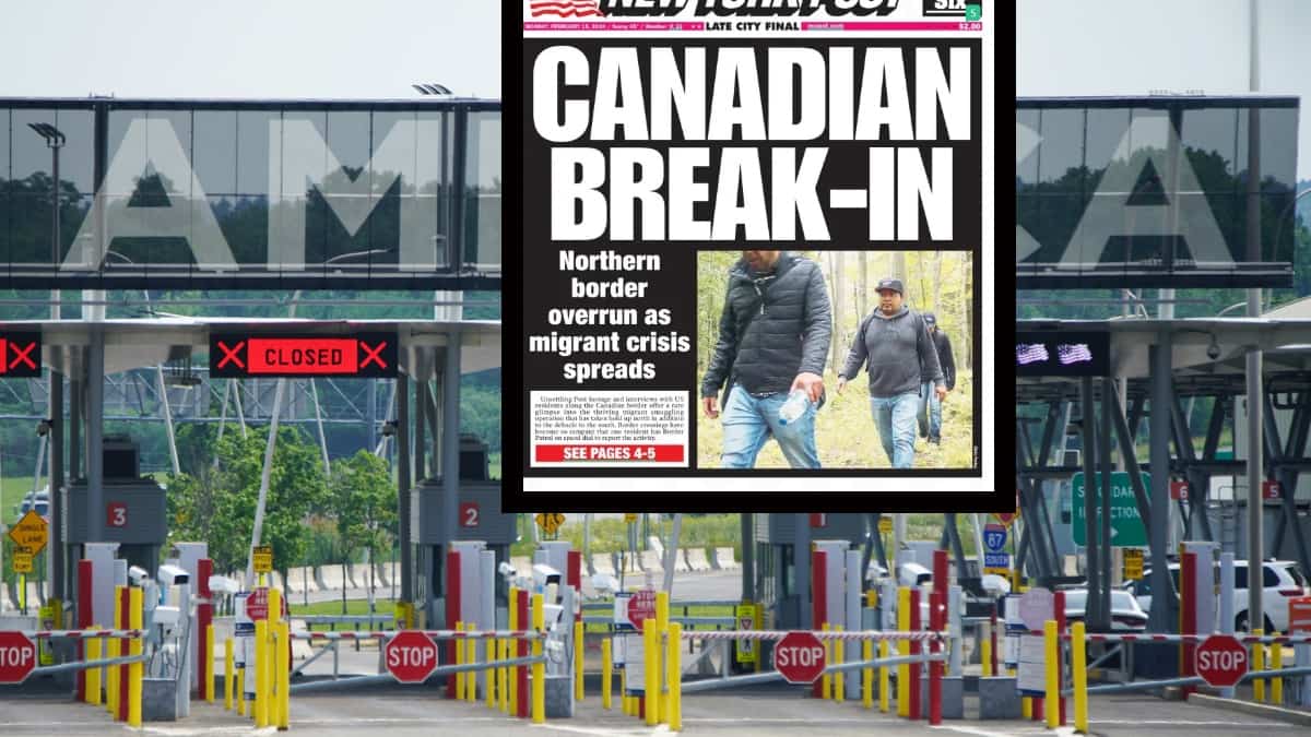 Frontière États-Unis–Québec: des migrants illégaux forcent des habitants à se munir d’armes à feu
