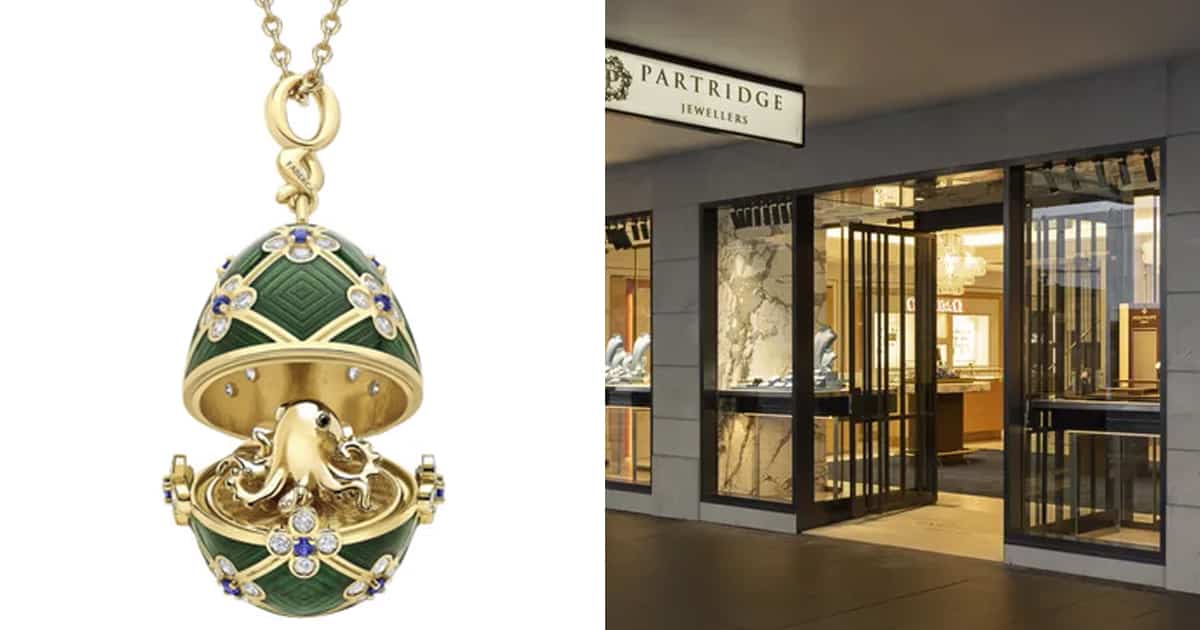 Accusé d’avoir mangé un pendentif Fabergé d’une valeur de 26 000$, un homme est surveillé 24 heures sur 24 par la police en attendant «l’émergence de la preuve»