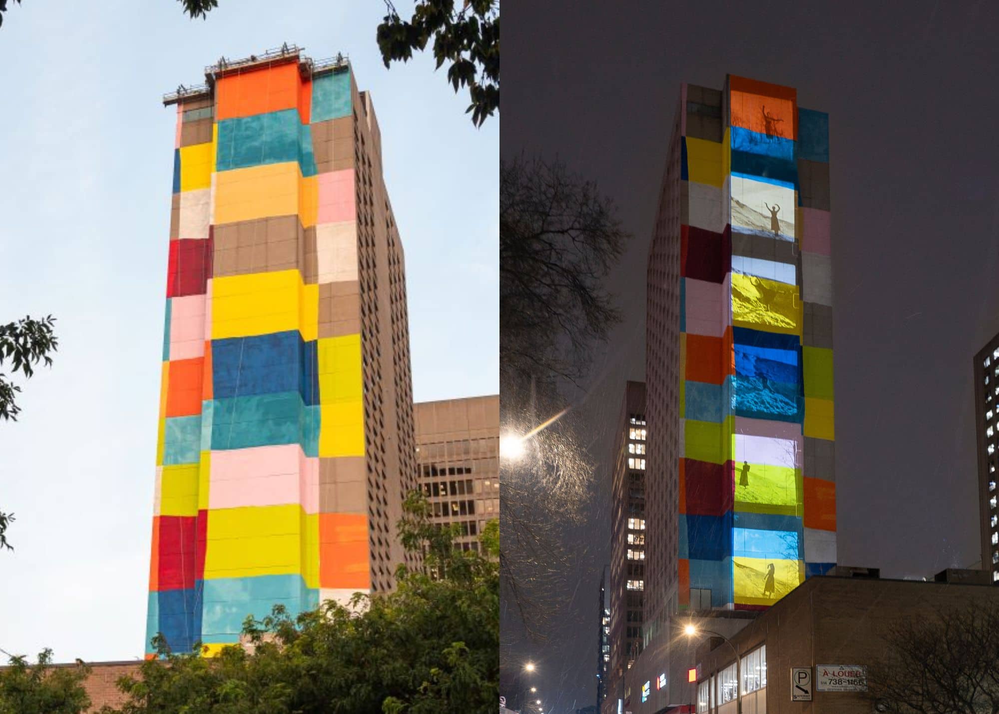 Une œuvre nocturne illuminera Montréal