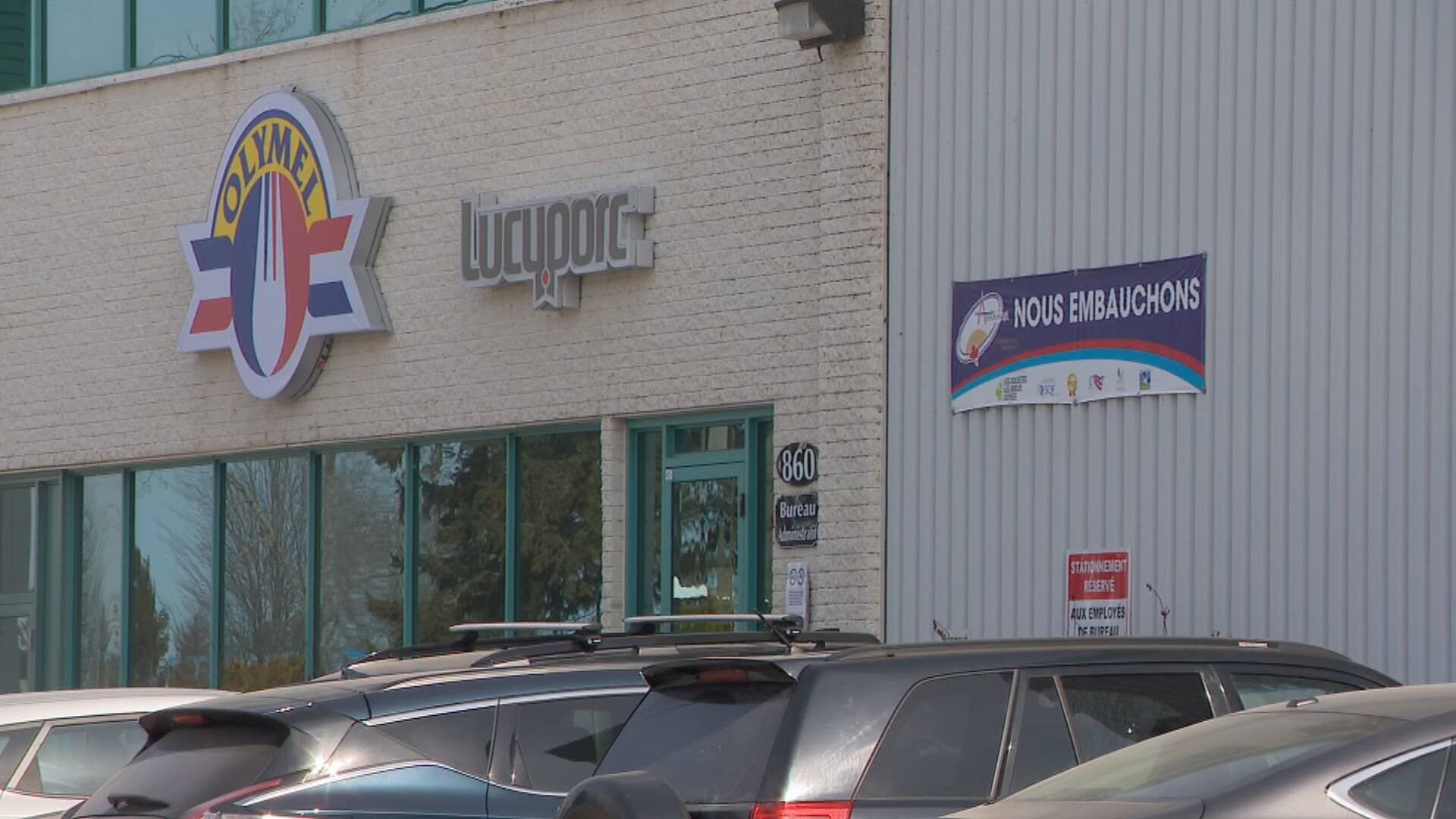 Fermeture de l'usine Olymel de Yamachiche TVA Nouvelles