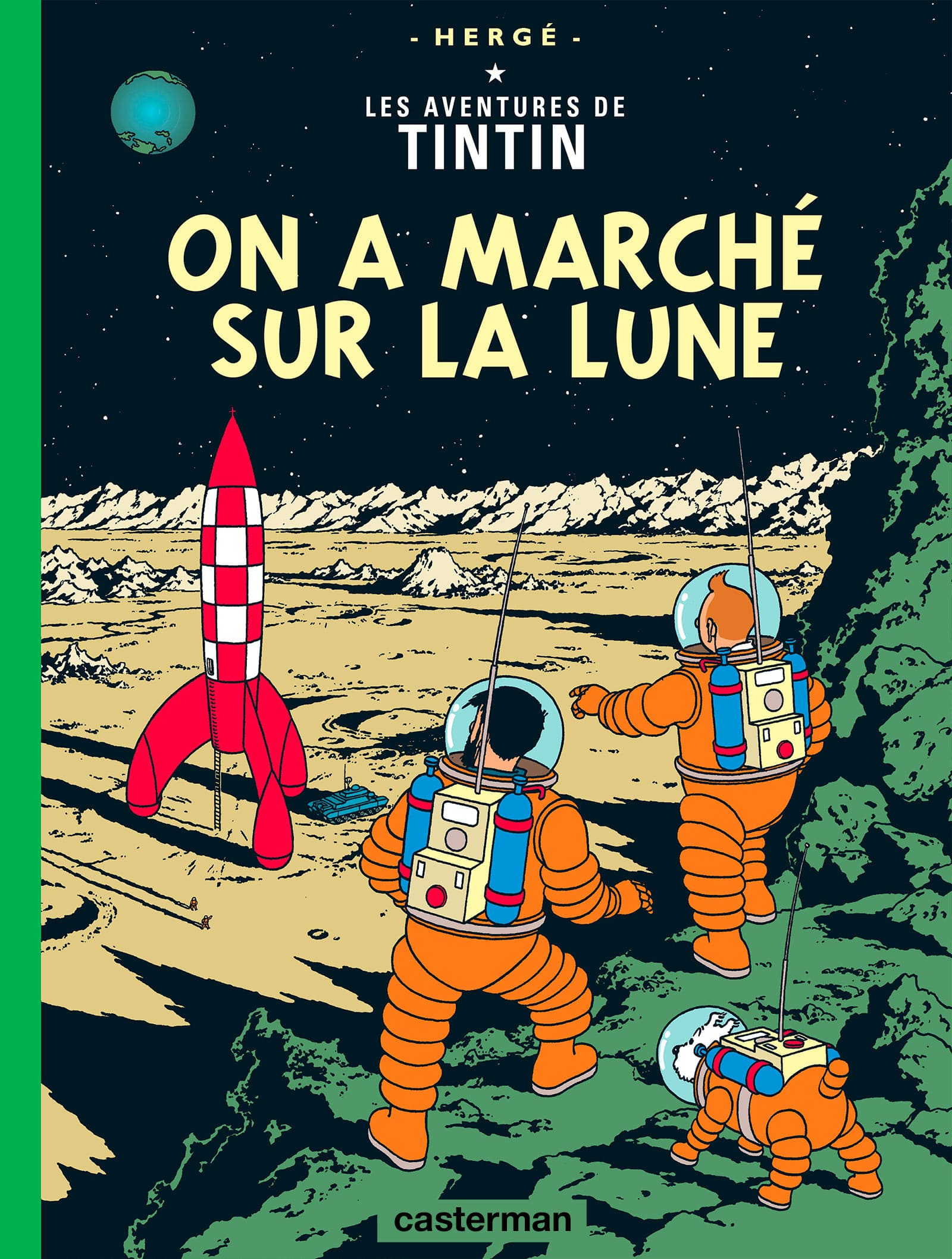 Un album de Tintin, signé par Hergé et des astronautes, vendu pour un montant record de 116 000$