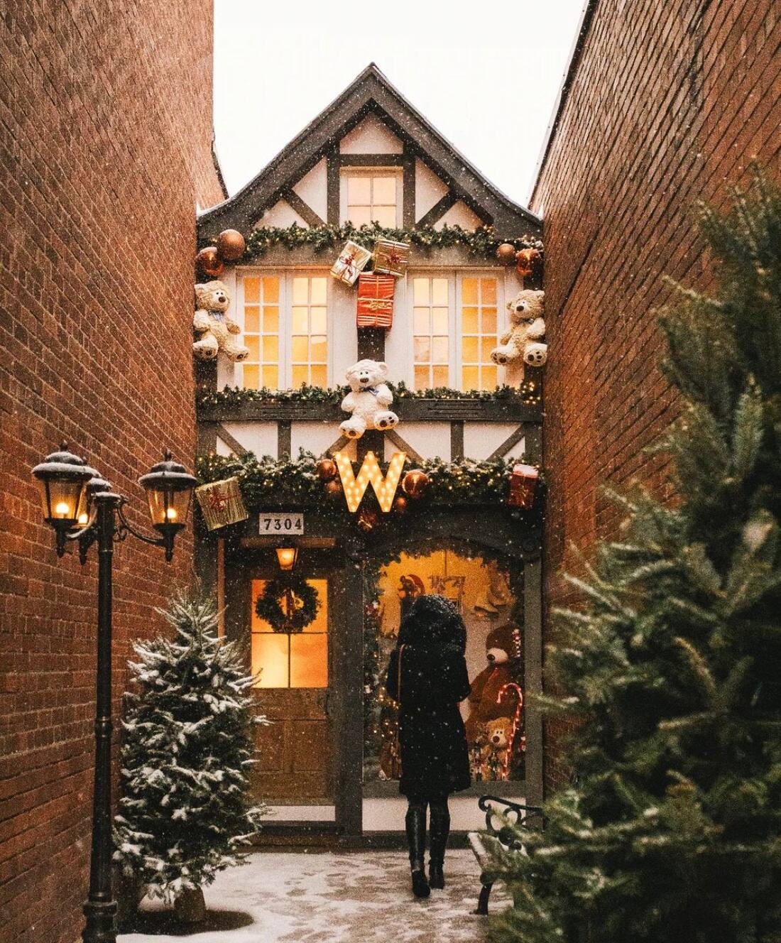 Ce quartier devient le village du Père Noël 