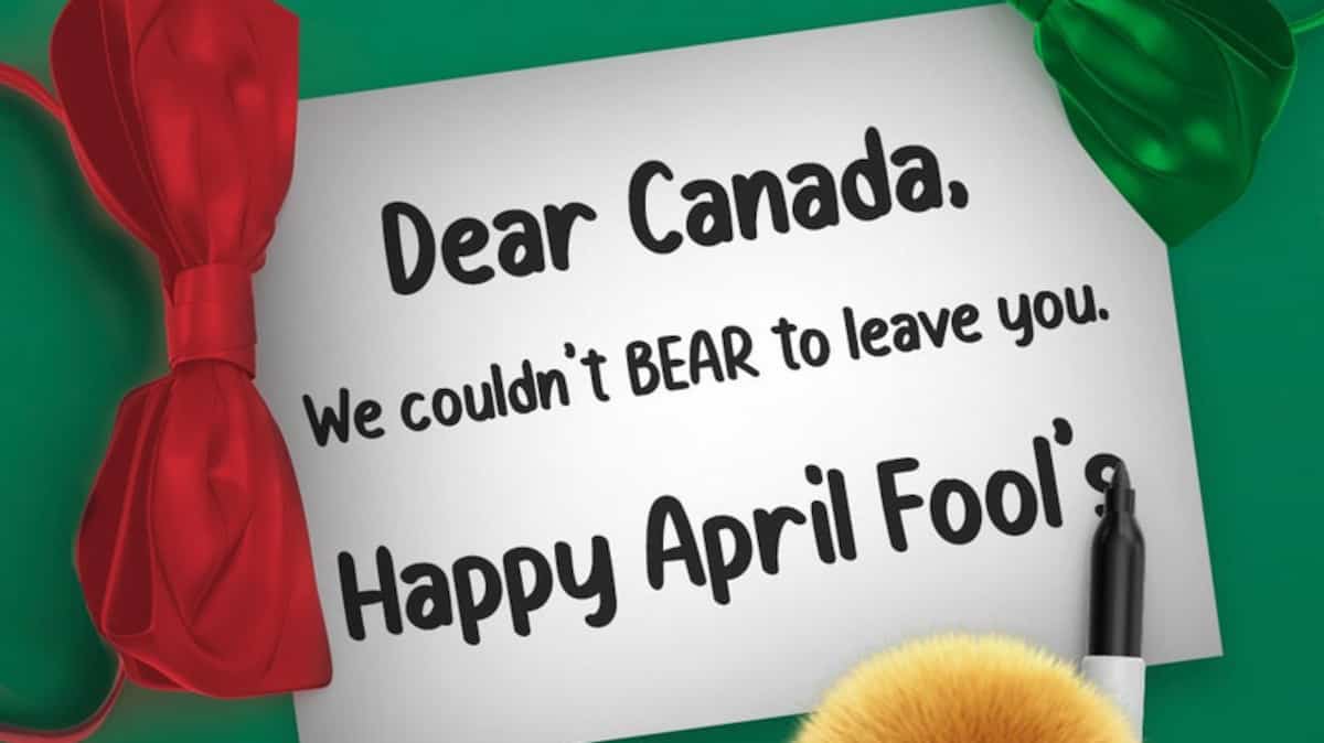 Poisson d'avril: les oursons Kraft ne prennent pas leur retraite