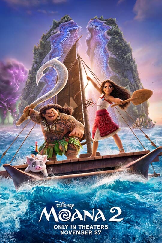 Moana 2 sort en salles le 27 novembre