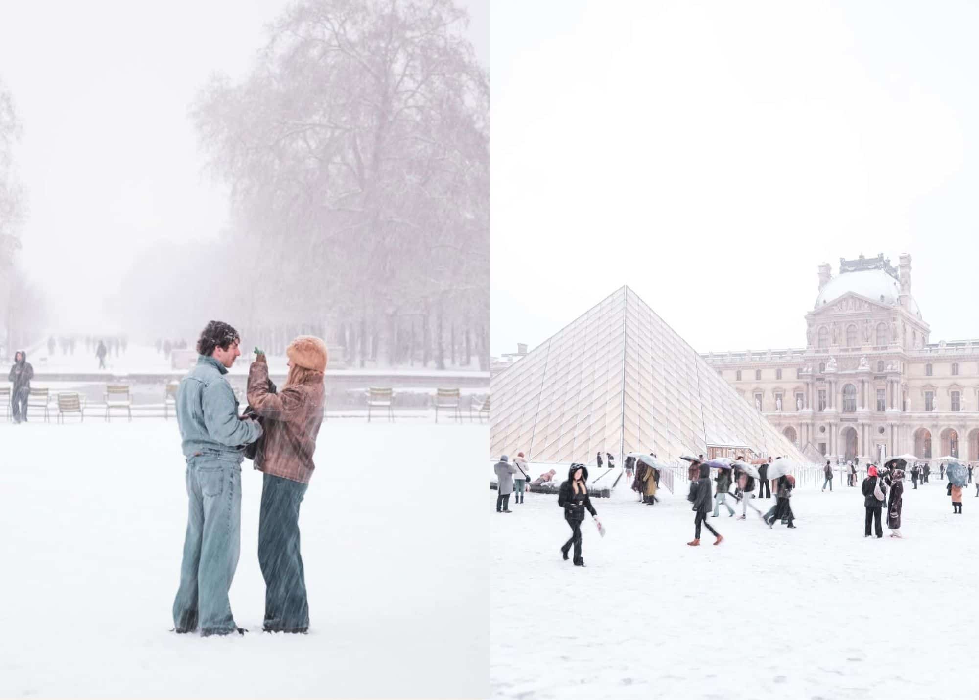 Paris est paralysée à cause de la météo extrême