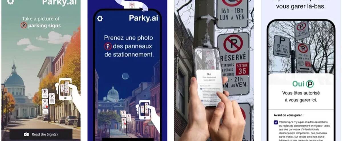 Parquery Developed in Montreal, the Parky.AI app will help you decipher parking ...