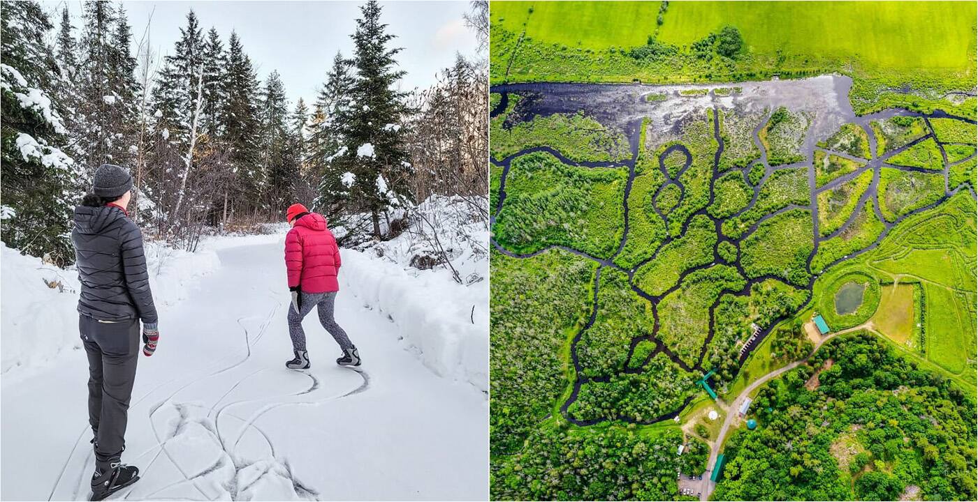 Un nouveau labyrinthe glac&eacute; o&ugrave; aller patiner cet hiver