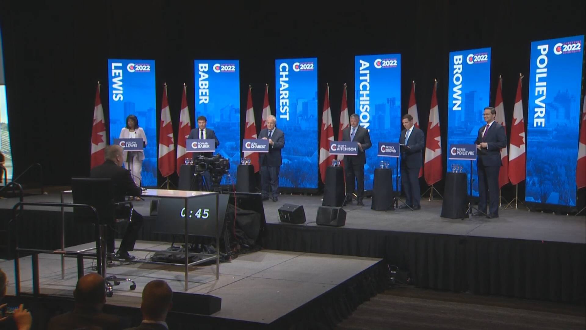 Tirs group&eacute;s contre Pierre Poilievre au deuxi&egrave;me d&eacute;bat