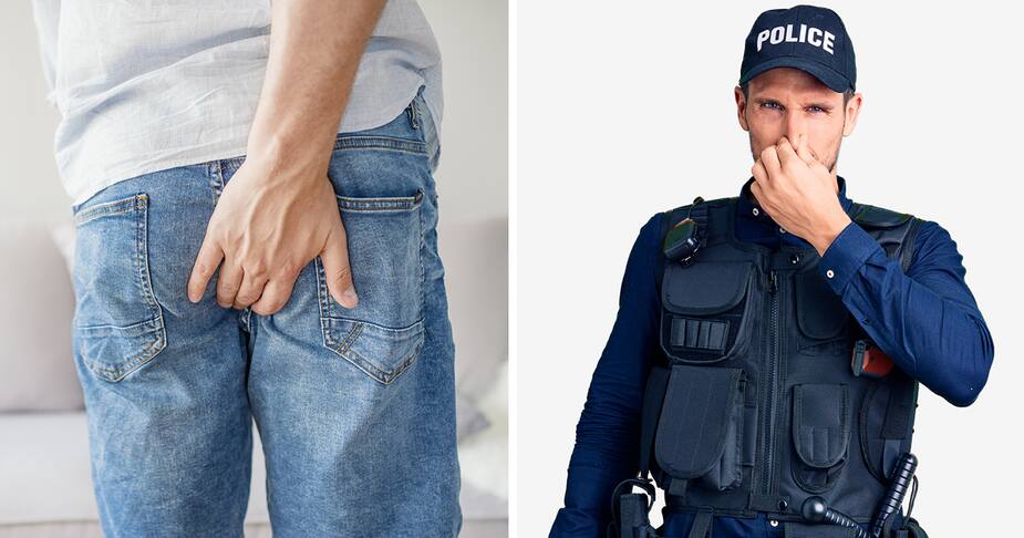 Image principale de l'article Il a pété volontairement près de policiers