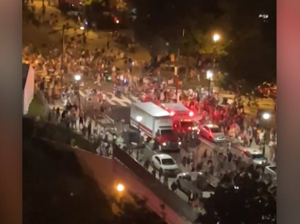 Impressionnant mouvement de panique &agrave; Philadelphie