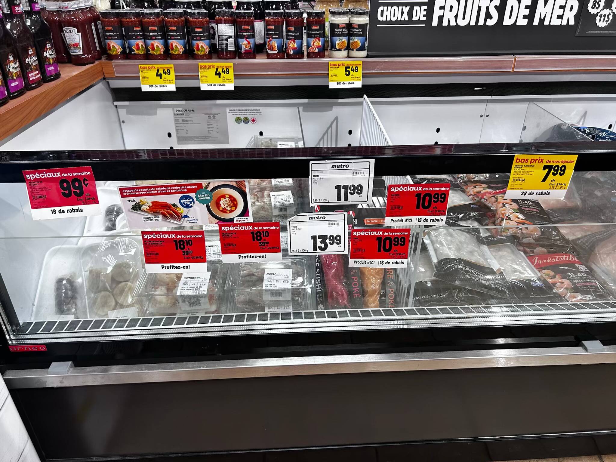 IGA et Metro tardent &agrave; respecter la nouvelle loi sur l&rsquo;affichage des prix