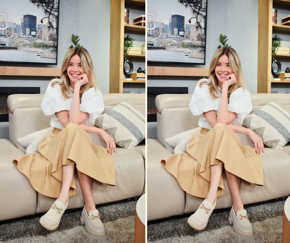 Le public réagit à l’animation de Sabrina